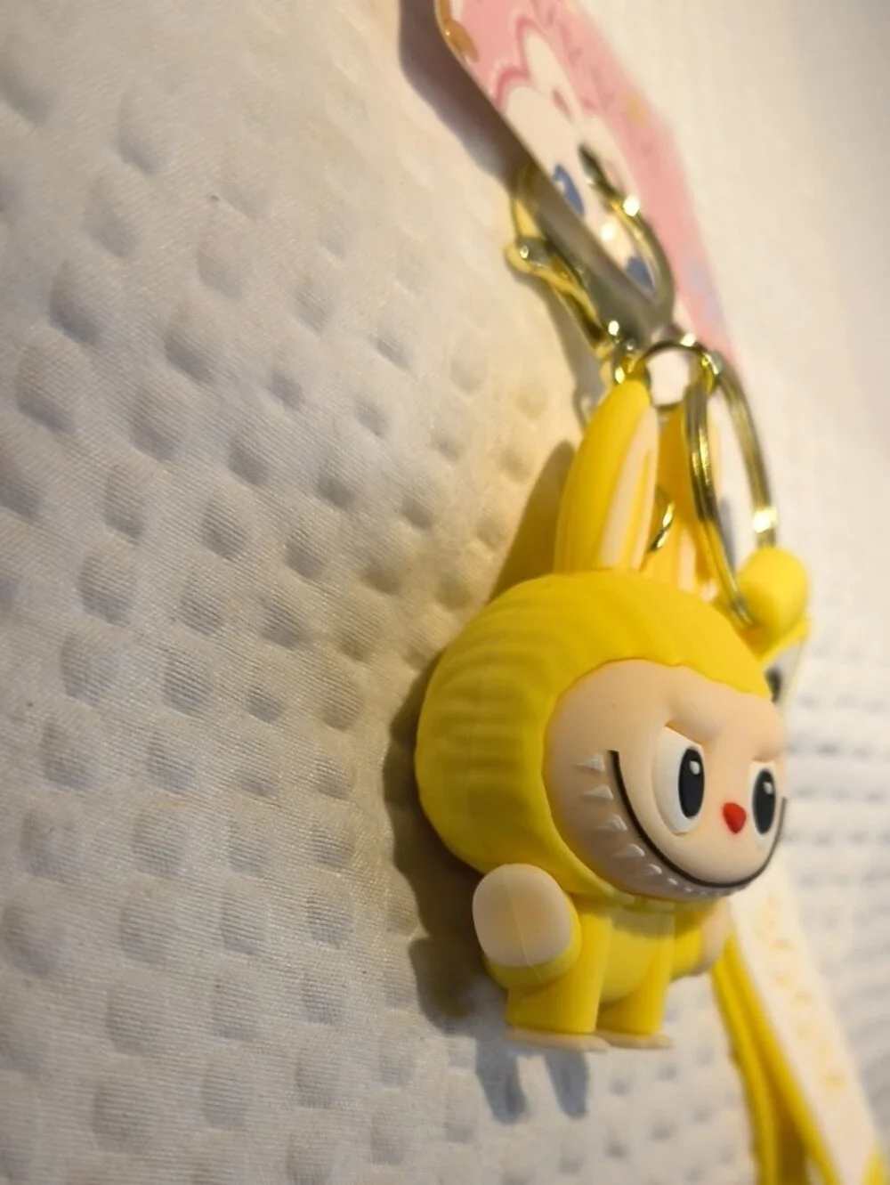 BOOM! Yellow Monster Keychain